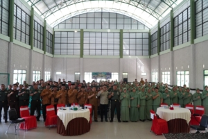 Jelang Peringatan Hut Kodam XII/Tpr Ke-67, Kodim 1208/Sambas Gelar Bakti Sosial Donor Darah