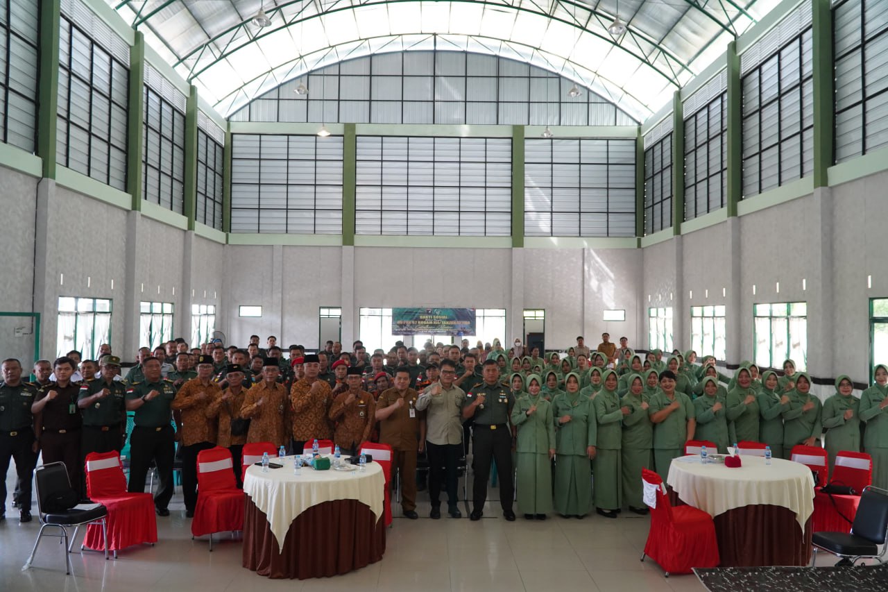 Jelang Peringatan Hut Kodam XII/Tpr Ke-67, Kodim 1208/Sambas Gelar Bakti Sosial Donor Darah