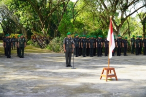 Hut Kodam XII/Tanjungpura Ke-67 Kodim 1208/Sambas Laksanakan Ziarah Rombongan