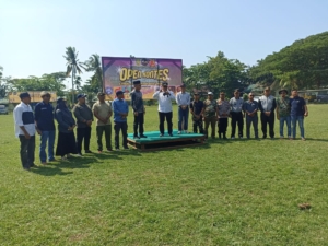 Danramil 1208-05/Pemangkat Hadiri Pembukaan Kontes Kambing Se Kalimantan Barat