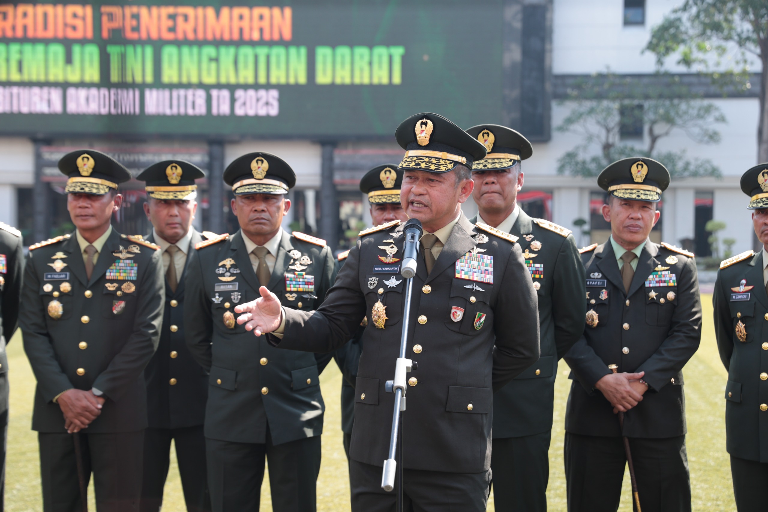 Kasad: Memimpin Adalah Melayani dan Memikul Tanggung Jawab