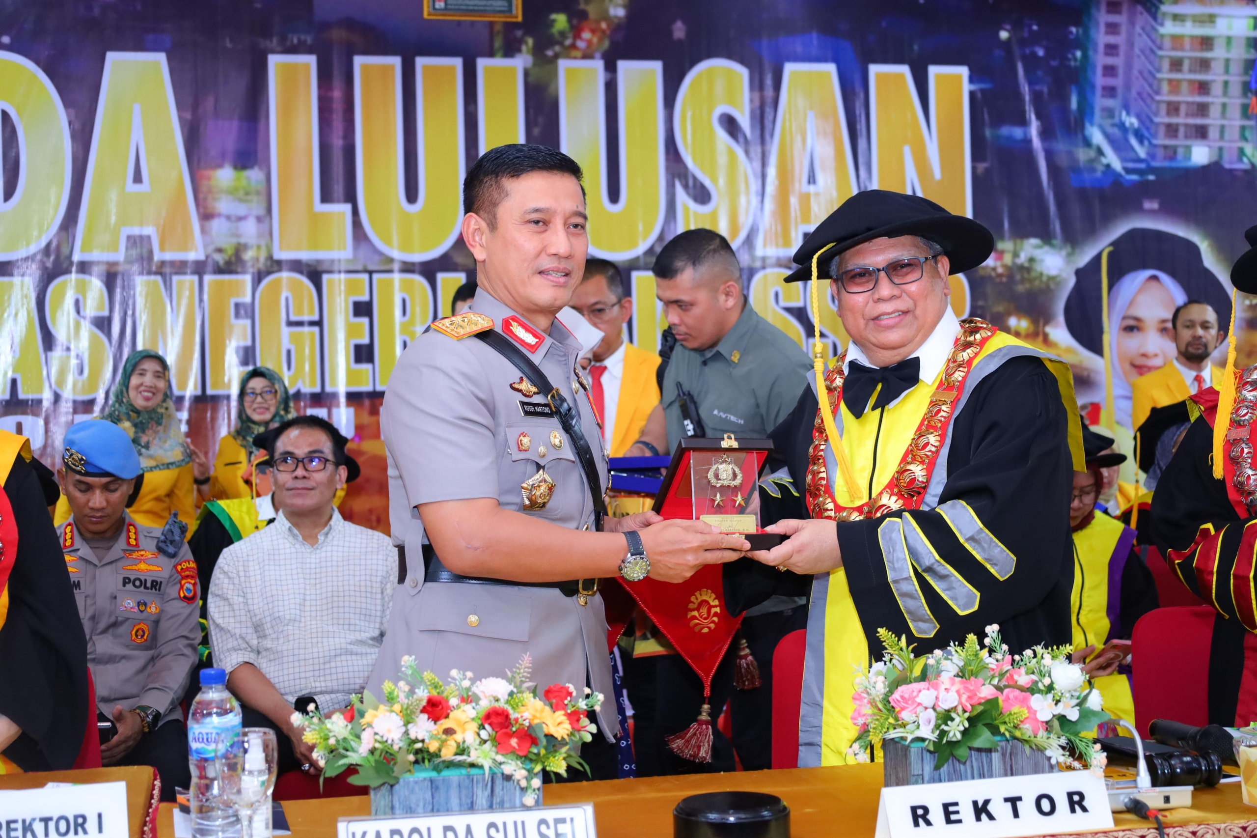 Kapolda Sulsel Hadiri Penandatanganan MoU dengan UNM dan Sampaikan Orasi Ilmiah