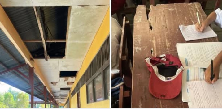 Viral di Medsos, Gedung SDN 38 Sengawang Hilir Sambas Memprihatinkan, Netizen Sorot Kinerja Pemda