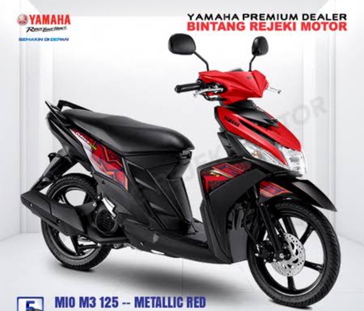 Yamaha Mio M3 125, 2025 Hadir dengan Penyegaran Desain dan Fitur Baru