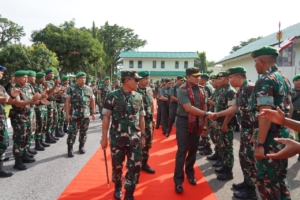 Pangdam I/BB Berikan Apresiasi Semangat dan Dedikasi Prajurit Jajaran Korem 032/Wira Braja