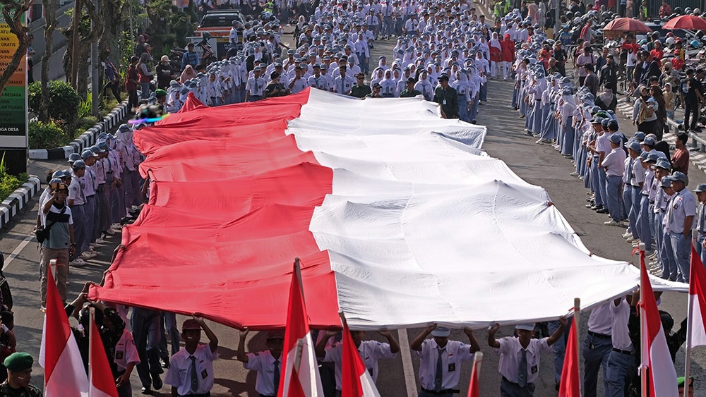Tepat 17 Agustus, Bendera Sepanjang 80 meter akan Dibentangkan di Bumi La Maranginang