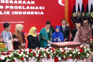 Pangdam I/BB Bersama Forkopimda Sumut Meriahkan Resepsi Kenegaraan HUT ke-80 RI