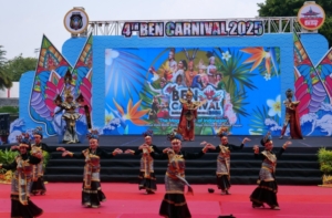 Dandim 0808 dan Forkopimda Hadiri Pesona Budaya 4th BEN Carnival Kota Blitar