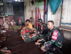 Pos Suru Suru Laksanakan Anjangsana, Jalin Silaturahmi dengan Masyarakat Setempat