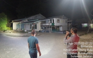 Cegah Aksi Pencurian, Polsek Ujung Bulu Gencar Patroli Tengah Malam