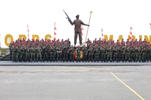 Kunjungan Kerja dan Pasmar 1 ke Satuan TNI AL Wilayah Sumatera Utara