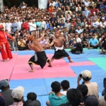 Tonton Kesatria Sasak Dalam Peresean, Wamen Viva Yoga: Menanamkan Jiwa Pemberani, Pantang Menyerah dan Sportif