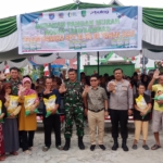 Dandim 1208/Sambas Dampingi Bupati Hadiri Vicon Nasional Program Stabilitas Pangan