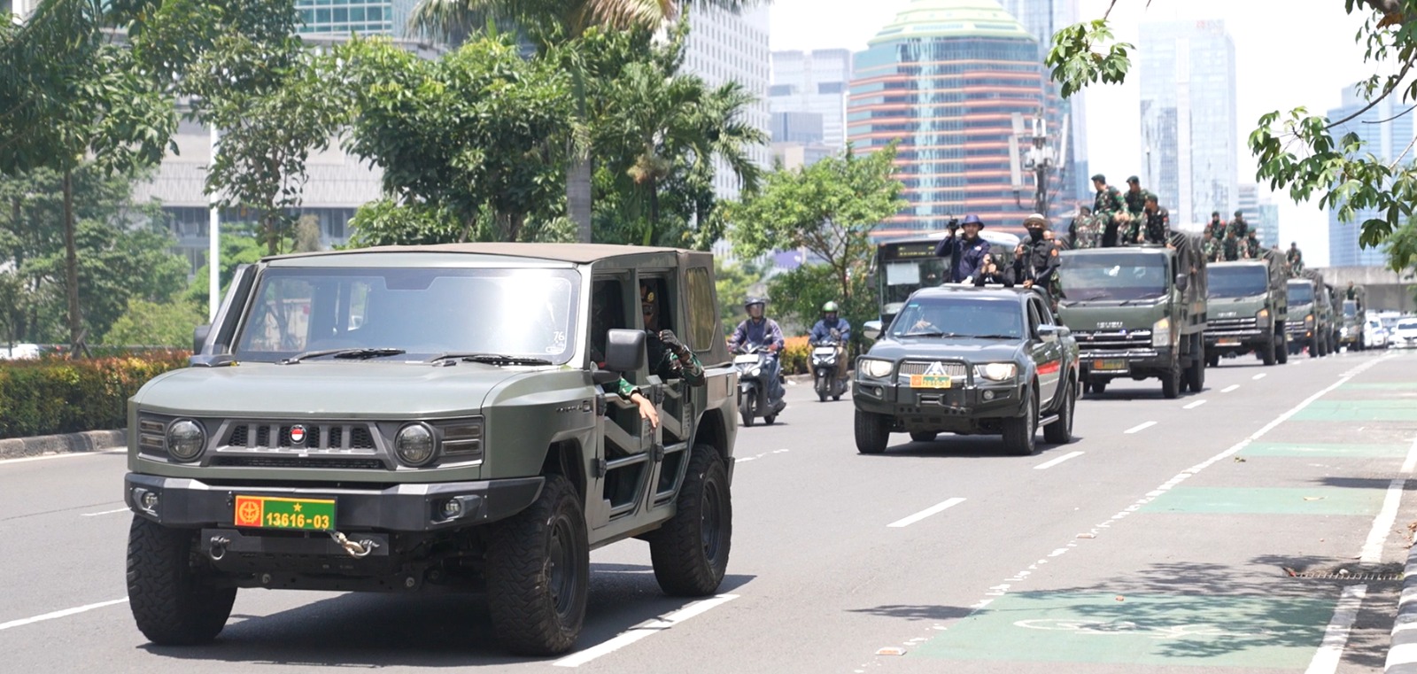 TNI Perkuat Patroli Bersama Demi Kondusifitas Ibu Kota dan Ketenteraman Warga