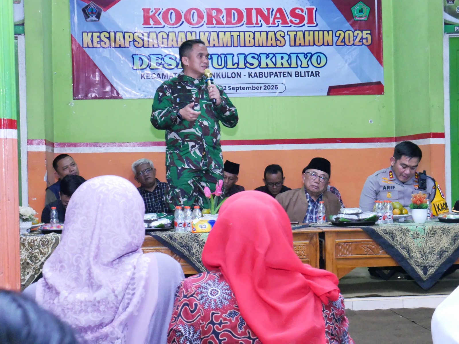 Kesiapsiagaan Kamtibmas, Gelar Pam Swakarsa Bersama Kodim 0808 dan Forkopimda Blitar