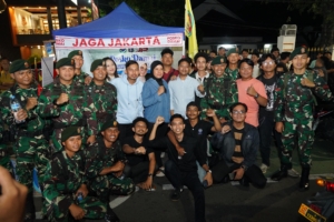 Patroli TNI AD Terus Berjalan, Komitmen Jaga Kondusifitas Bagi Warga Ibu Kota
