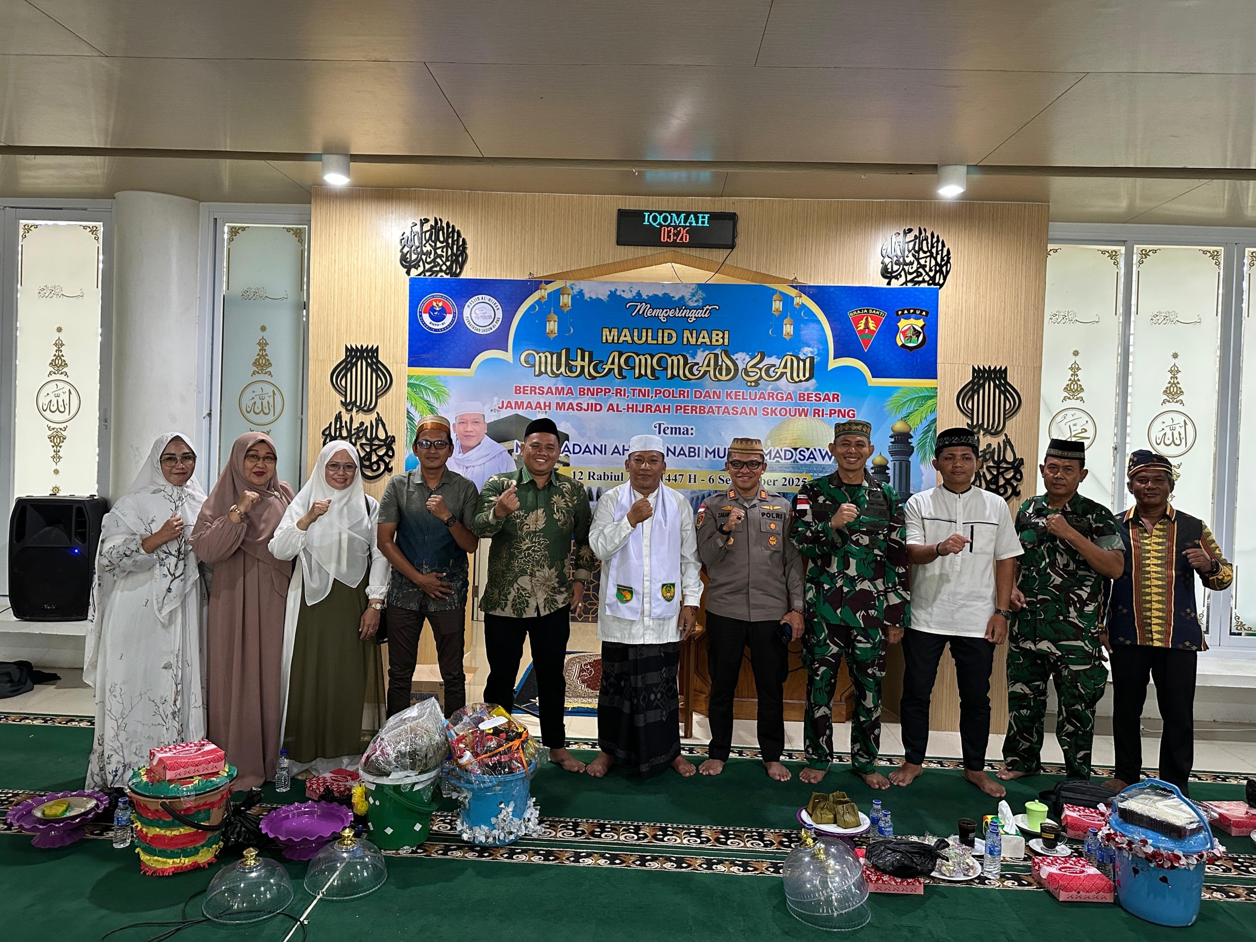 Cahaya Kebersamaan Melalui Peringatan Maulid Nabi Muhammad Di Perbatasan Papua