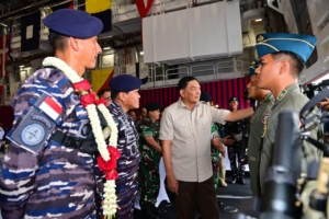 Frigate Terbesar Se-Asia Tenggara Milik TNI AL, KRI Brawijaya-320 Tiba di Tanah Air
