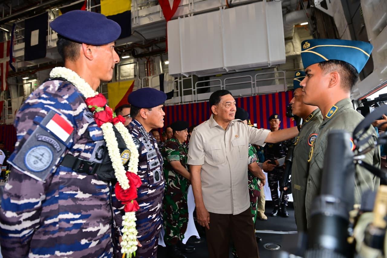 Frigate Terbesar Se-Asia Tenggara Milik TNI AL, KRI Brawijaya-320 Tiba di Tanah Air