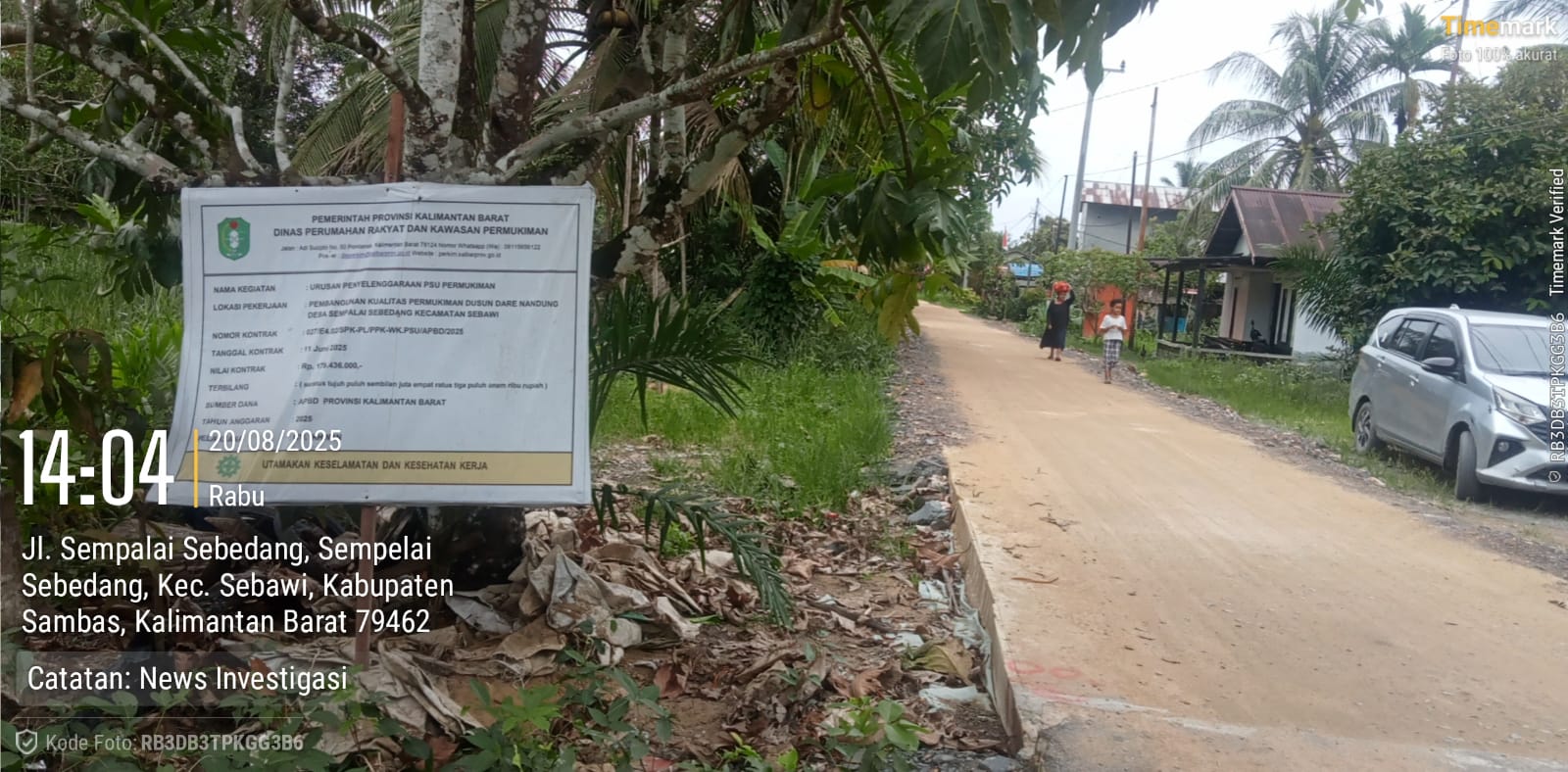 Plang Proyek Hilang Lupa Jika Mutu Tidak Boleh Hilang: Potret Pembangunan di Kalbar