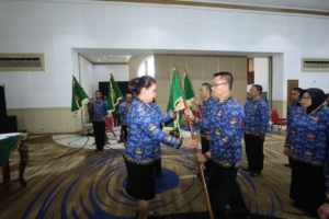 Pengukuhan Pengurus Korpri Sub Unit Kodiklatad, Pussenkav, Secapaad, dan Disjarahad: Perkuat Profesionalisme ASN TNI AD