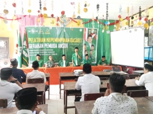 Bati Koramil 06/Selakau Hadiri Pelatihan Dasar Kepemimpinan Anggota Ansor Kab. Sambas