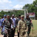 Pejabat Korem 121/Abw Hadiri Pembukaan TMMD Regtas Ke-126 Kodim 1208/Sambas