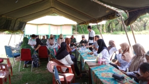 Pembukaan TMMD Regtas ke-126 Kodim 1208/Sambas Hadirkan Layanan Cek Kesehatan Gratis Bagi Warga