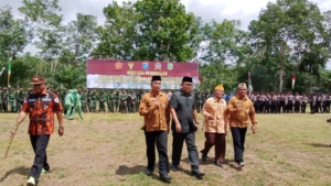 Veteran Hadir Dalam Pembukaan TMMD Regtas ke-126 Kodim 1208/Sambas Desa Ratu Sepudak
