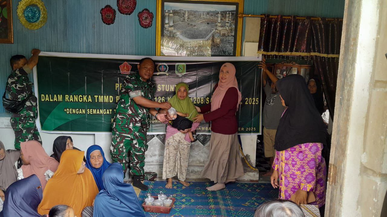 TMMD di Ratu Sepudak: Infrastruktur Tumbuh, Aspirasi Warga Didengar Langsung oleh Danrem 121/Abw