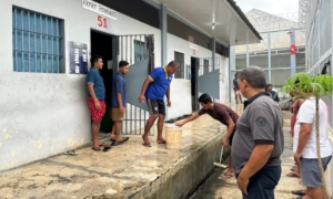 Lapas Kelas IIA Banda Aceh Gelar Gotong Royong Bersama Warga Binaan