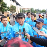 Transmigrasi Yogja Fun Run, Wamen Viva Yoga: Badan Sehat Modal Berkarya Bagi Nusa dan Bangsa
