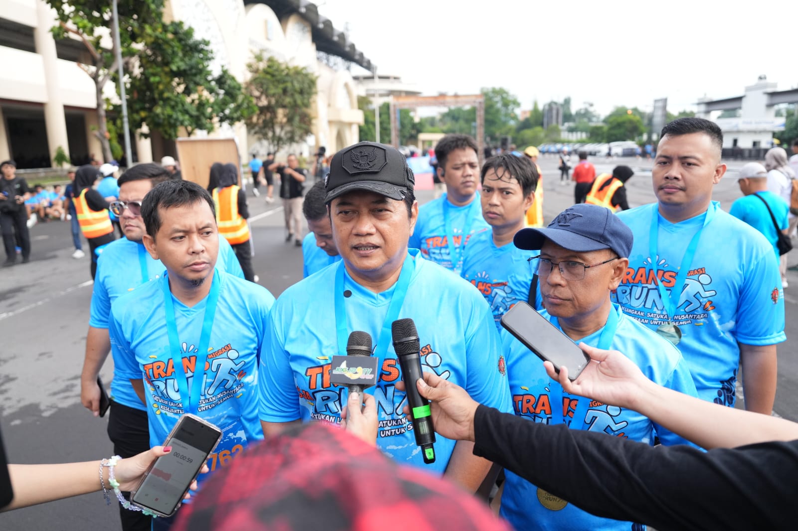 Transmigrasi Yogja Fun Run, Wamen Viva Yoga: Badan Sehat Modal Berkarya Bagi Nusa dan Bangsa