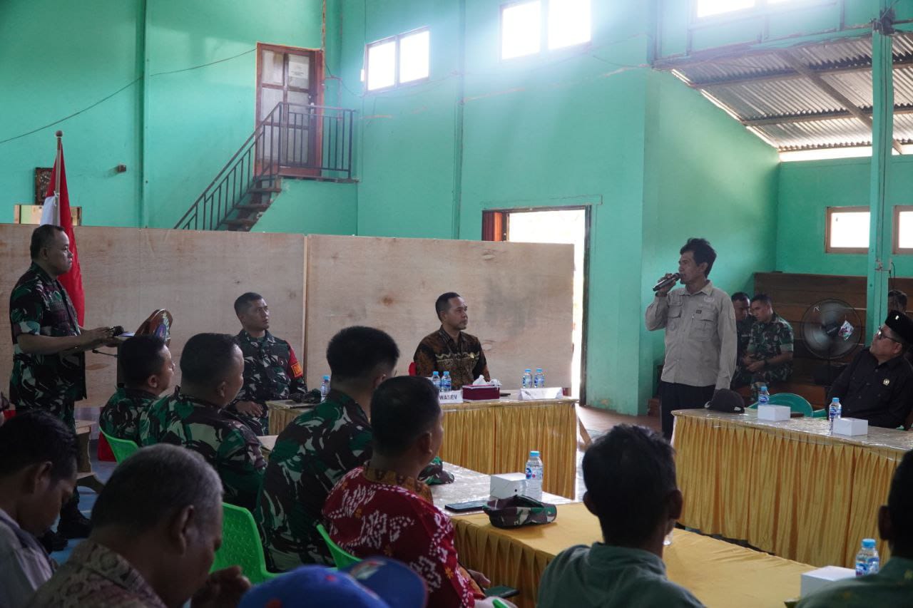 Kades Ratu Sepudak Berterima Kasih Kepada Satgas TMMD ke-126 Kodim 1208/Sambas