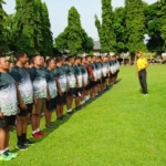Ukur Kemampuan Fisik Prajurit, Kodim 0808/Blitar Laksanakan Kesegaran Jasmani
