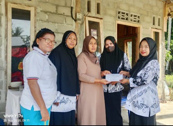 SD Negeri 047 Bumi Harapan Tunjukkan Kepedulian, Salurkan Bantuan untuk Siswa Korban Kebakaran