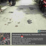 Komben Melintas, Rusak Jalan Lingkungan di Semparuk Warga Desak Tindak Tegas