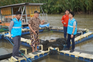 Hadir Sebagai Penggerak Ekonomi Rakyat, PLN IP UBP Tello Perkuat Budidaya Perikanan Masyarakat Sekitar