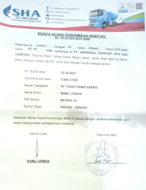Woww..!!! Ibnu Yai Oknum Kacab PT.SHA Solo Cabang Jambi Diduga Jadi Bos Cartel di Wilayah Jambi