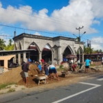 Jalin Kebersamaan, Warga Matang Segantar Gotong Royong Bangun Masjid 