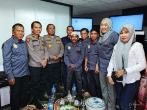 Kabidkum Polda Sulsel Kombes Pol Hary Marwanto Silaturahmi di Kantor DPW RHI Sulsel