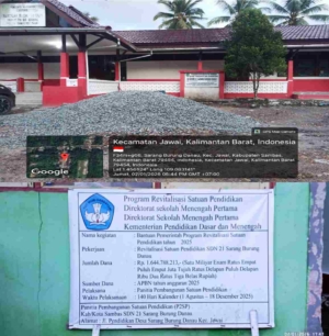SD Negeri 21 Sarang Burung Danau Revitalisasi atau Rekayasa