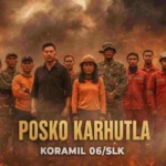Cuaca Panas dan Angin Kencang, Koramil 06/Selakau Sigap Padamkan Kebakaran Lahan