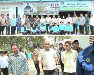 Satono Dampingi Kepala BGN RI Dadan Hindaya Tinjau Layanan Gizi Perbatasan