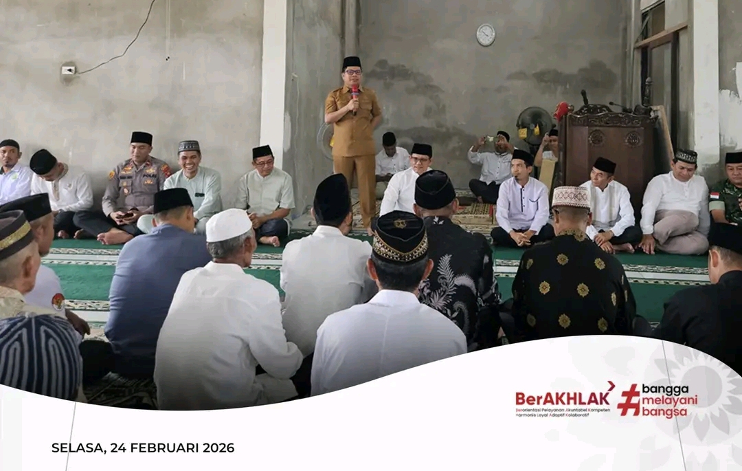 Safari Ramadhan, Satono–Heroaldi Minta Doa Agar Istiqomah Bangun Sambas