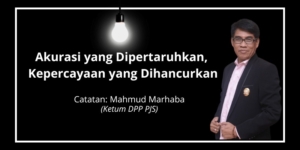 Akurasi yang Dipertaruhkan, Kepercayaan yang Dihancurkan