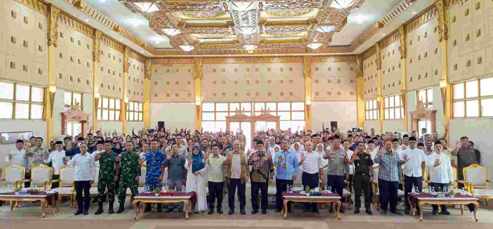 Pasi Intel Kodim 1208/Sambas Hadiri Penyambutan Kunjungan Kerja Kepala Badan Gizi Nasional