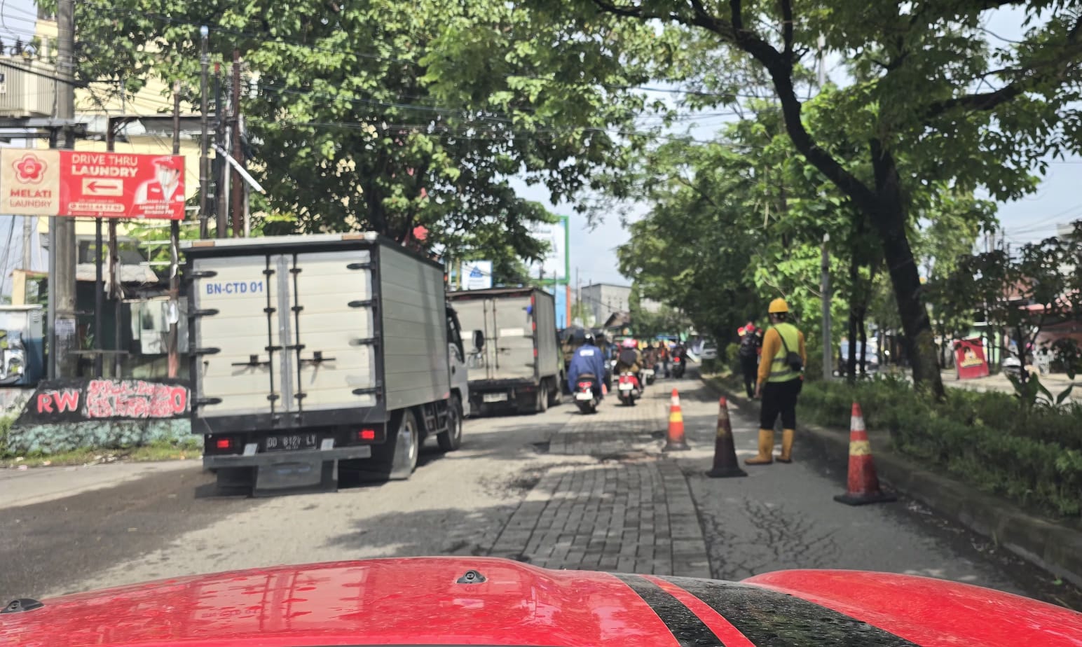PPRC Legend Kiwal Garuda Hitam Peduli Jalan Rusak di Aroepala