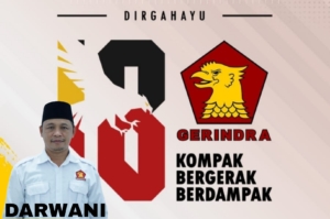 Peringati HUT ke-18, Gerindra Sambas Gelar Bakti Sosial Didukung PIRA dan TIDAR
