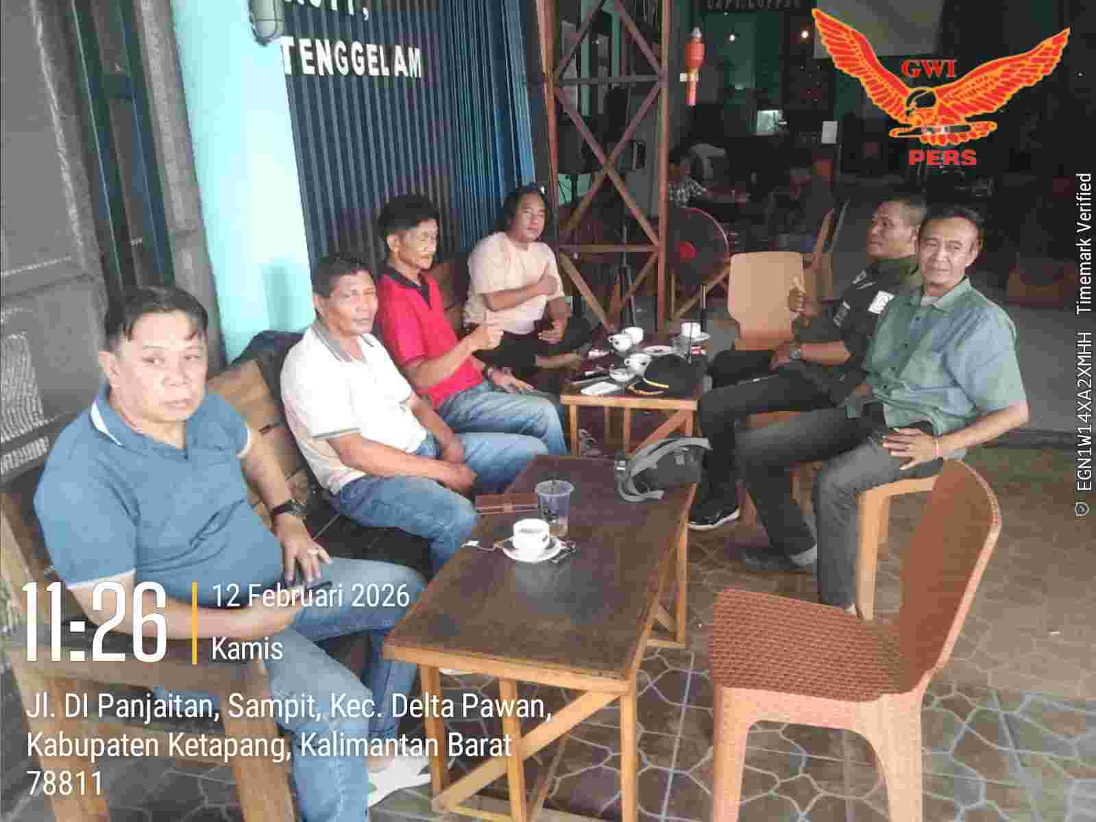 GWI Kalbar Kunjungi Ketapang, Alfian Tekankan Pentingnya Solidaritas Wartawan